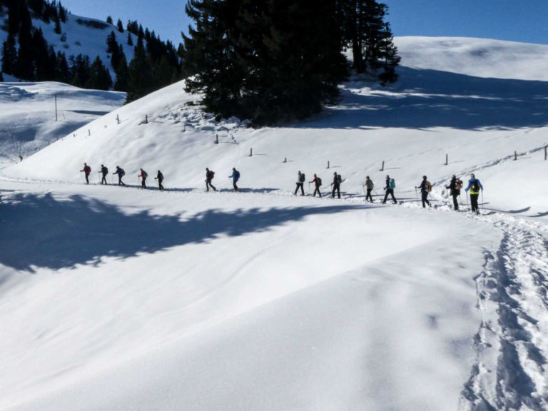 SAC SS-Tour Grüsch-Danusa mit René Kuch vom 22. Jan. 2020.