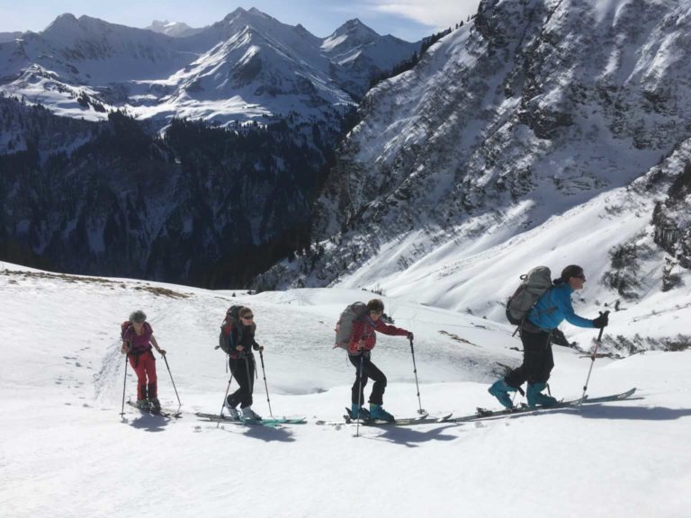 Im Aufstieg bei ca. 1700m