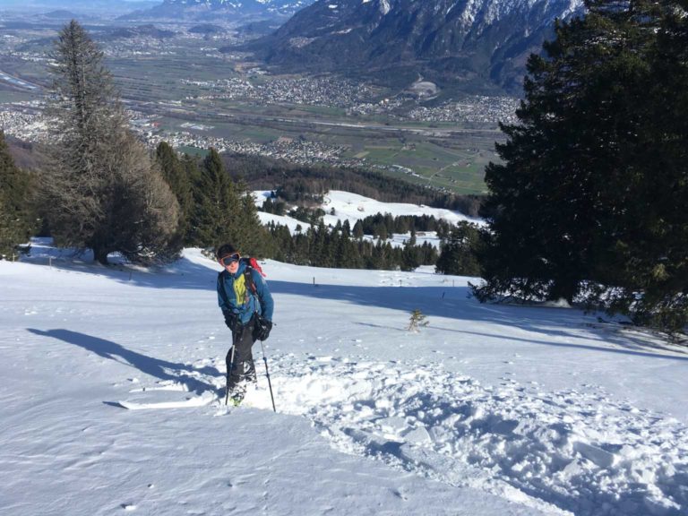 Tiefblick ins Rheintal