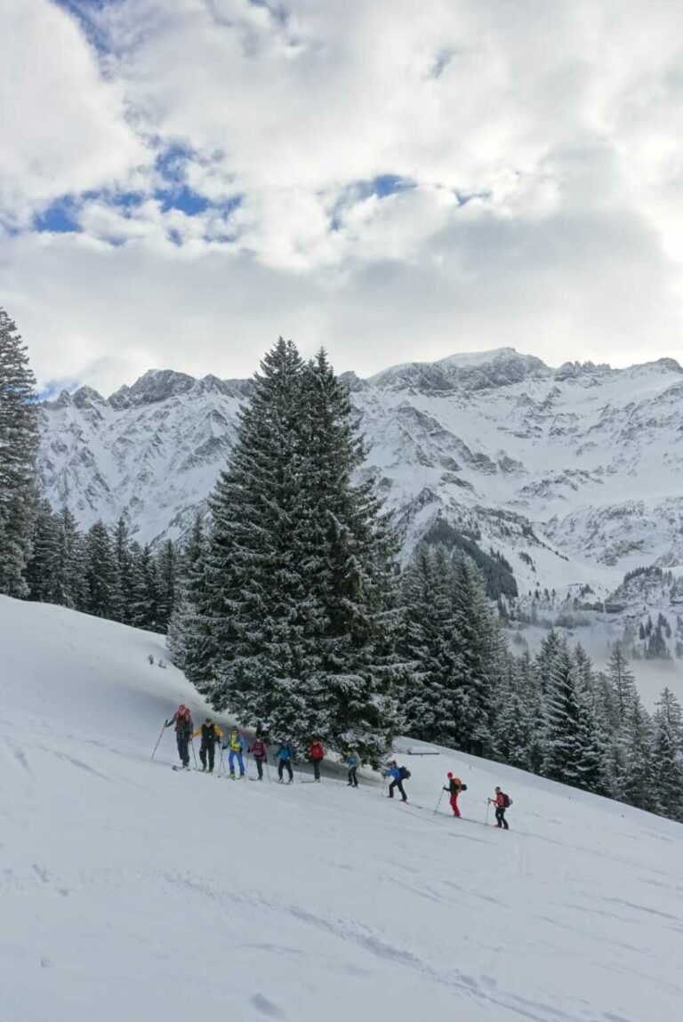 Im Aufstieg bei 1800m