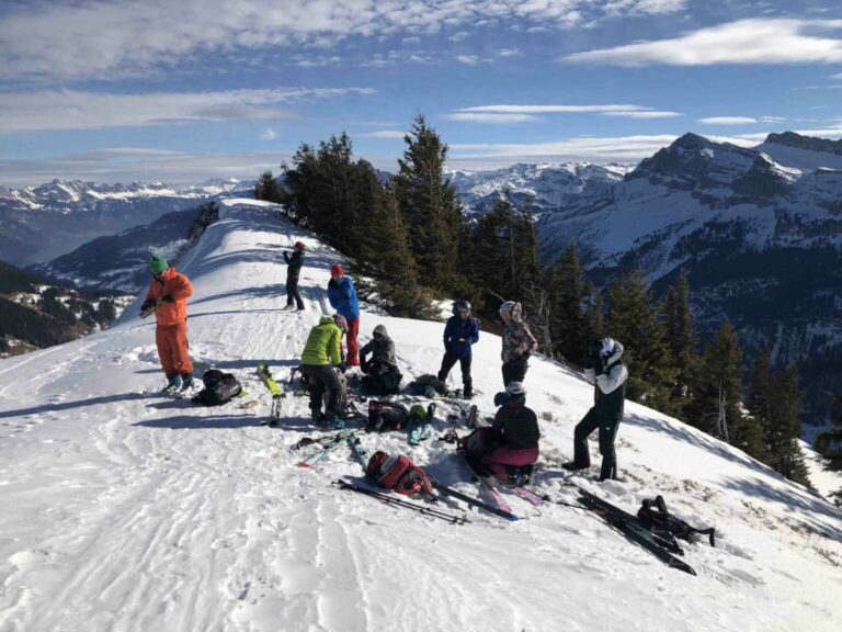 Skidepot 1900m Blick nach Osten