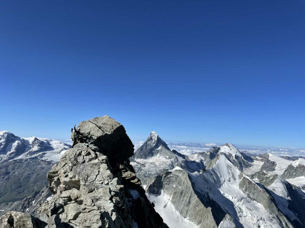 Zinalrothorn 4221müM (H/A/ZS, 3a) Jan Angst