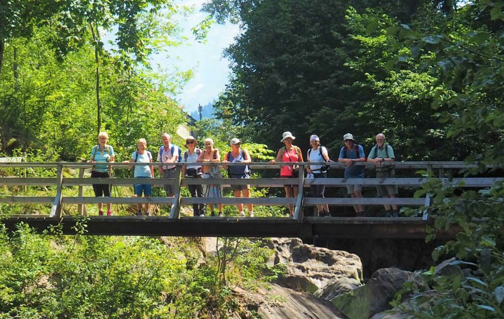 Grafenort duch die Aaschlucht nach Engelberg (W/C/T2) Trudi Gasser