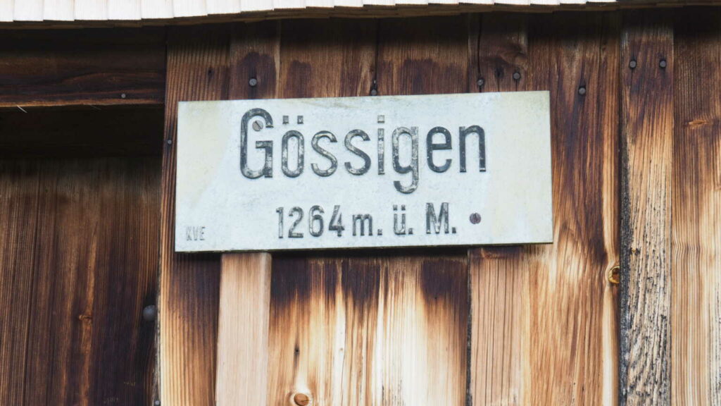 Gössigenhöhe (W/B/T2) Hans Gonzenbach