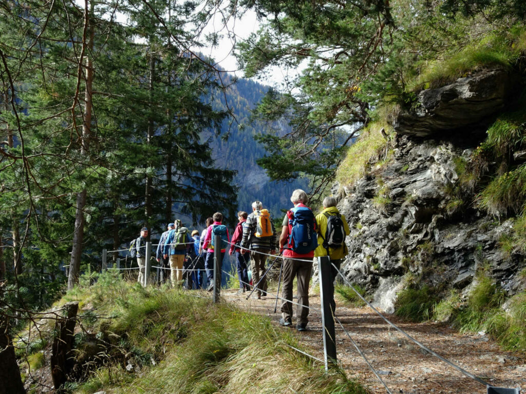 Von Vaz Obervaz durch die Schinschlucht nach Thusis (W/B/T1 – T2) Marianne Engeli