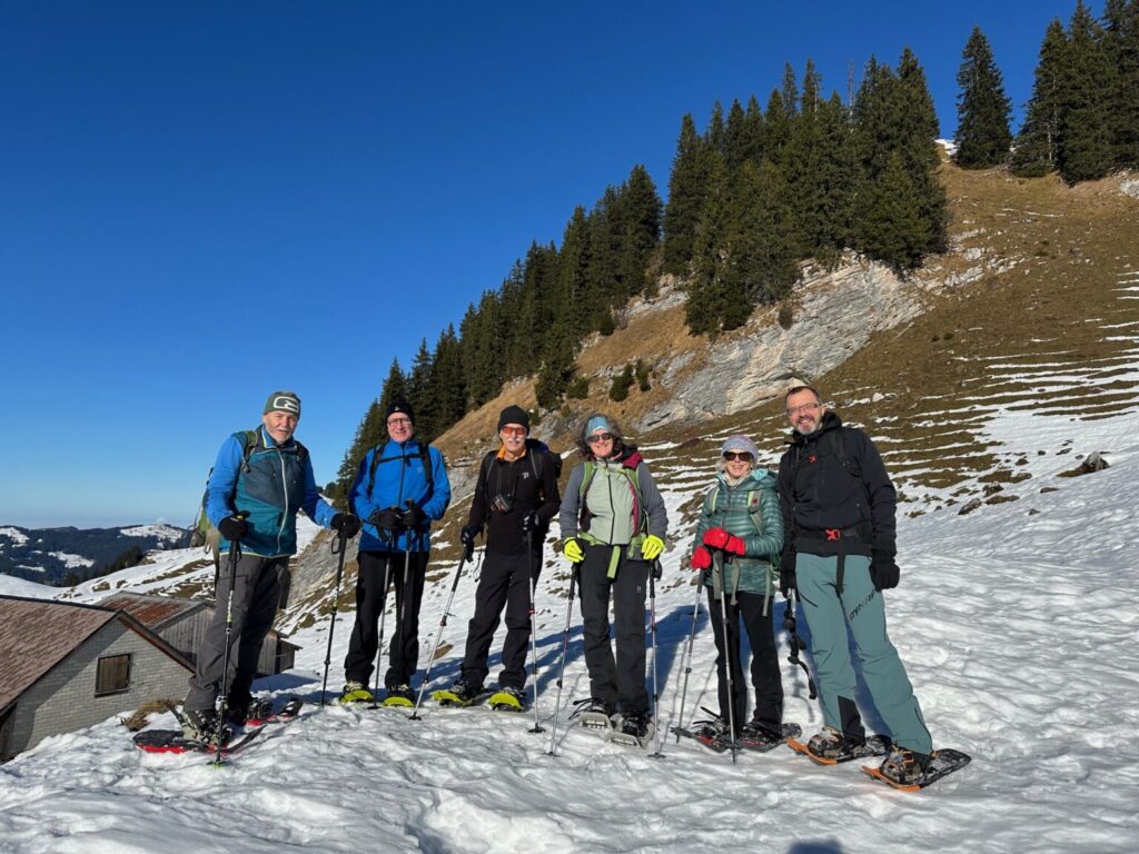 Schneeschuhtour zum Saisonbeginn (SS/B/WT3) Hansruedi Bachmann