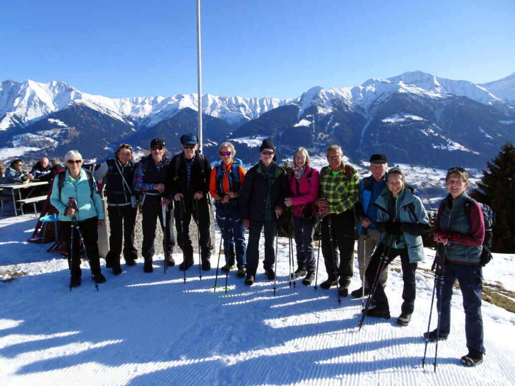 Winterwanderung Lugnez (W/B/T2) Hans Gonzenbach