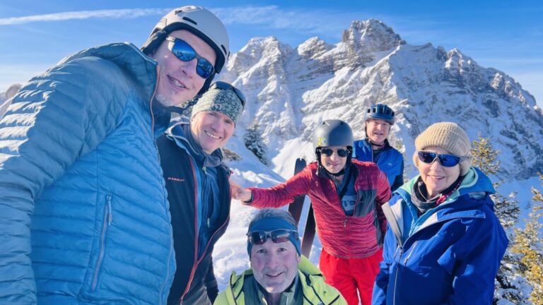 06 Auf dem Gipfel des Firzstock mit Muertschenstock