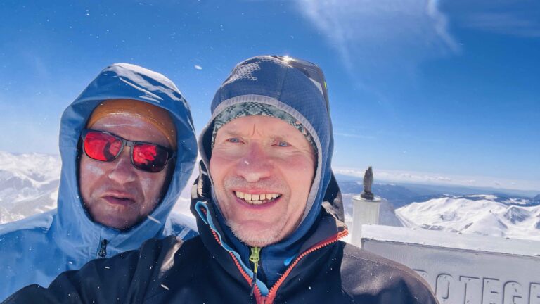 Auf dem Gipfel des Aneto